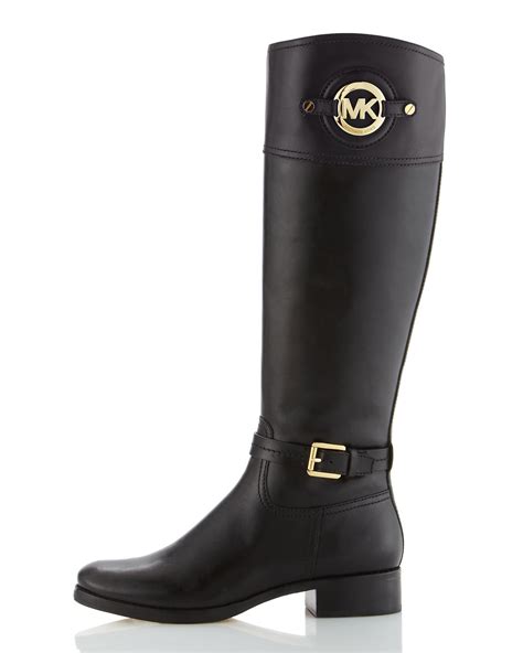 michael kors stockard riding boots|michael kors waterproof boots.